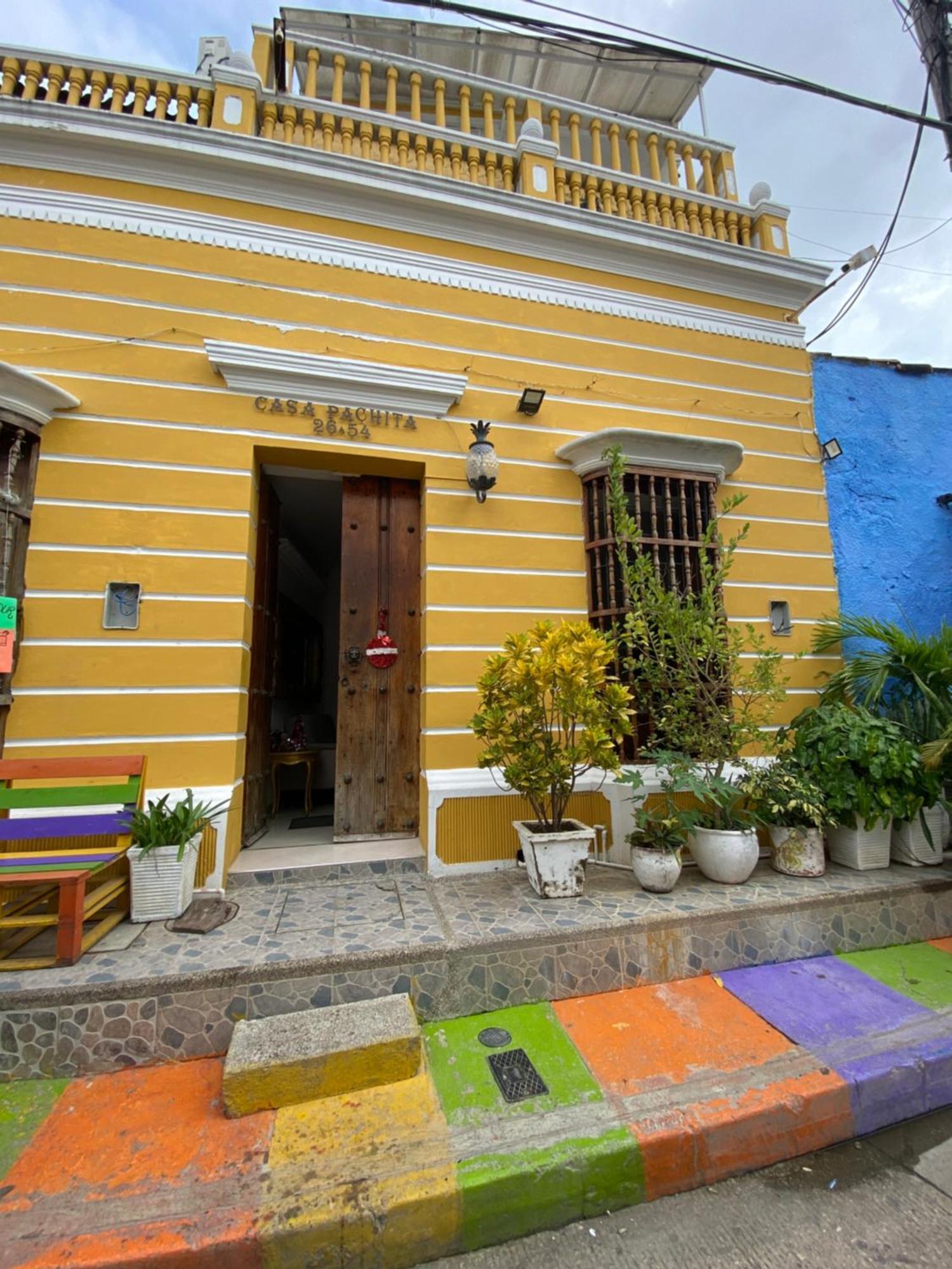 ホテル Casa Pachita Getsemani Cartagena エクステリア 写真